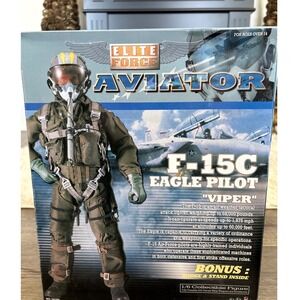 Elite Force Aviator F15C Eagle Pilot 1/6 Scale Collectible Figure New unopened